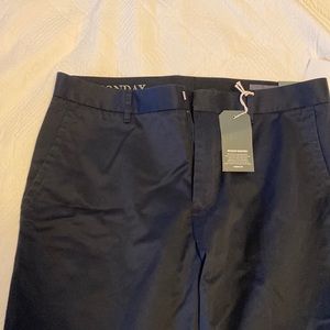 Mens 34/34 Bonobos straight leg navy pants